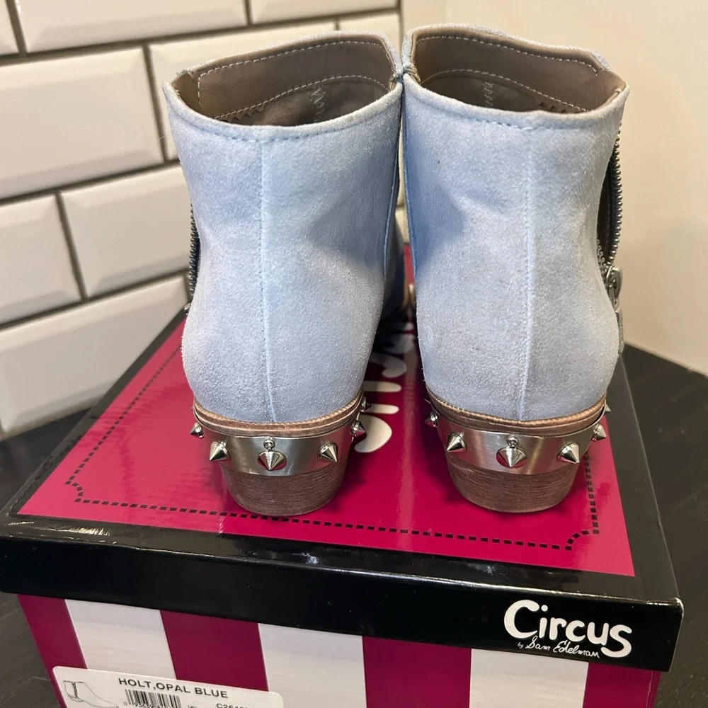 Circus by Sam Edelman Sky Blue Ankle Booties - Picture 5 of 5